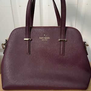 Kate Spade cedar street maise crossbody bag in mahogany